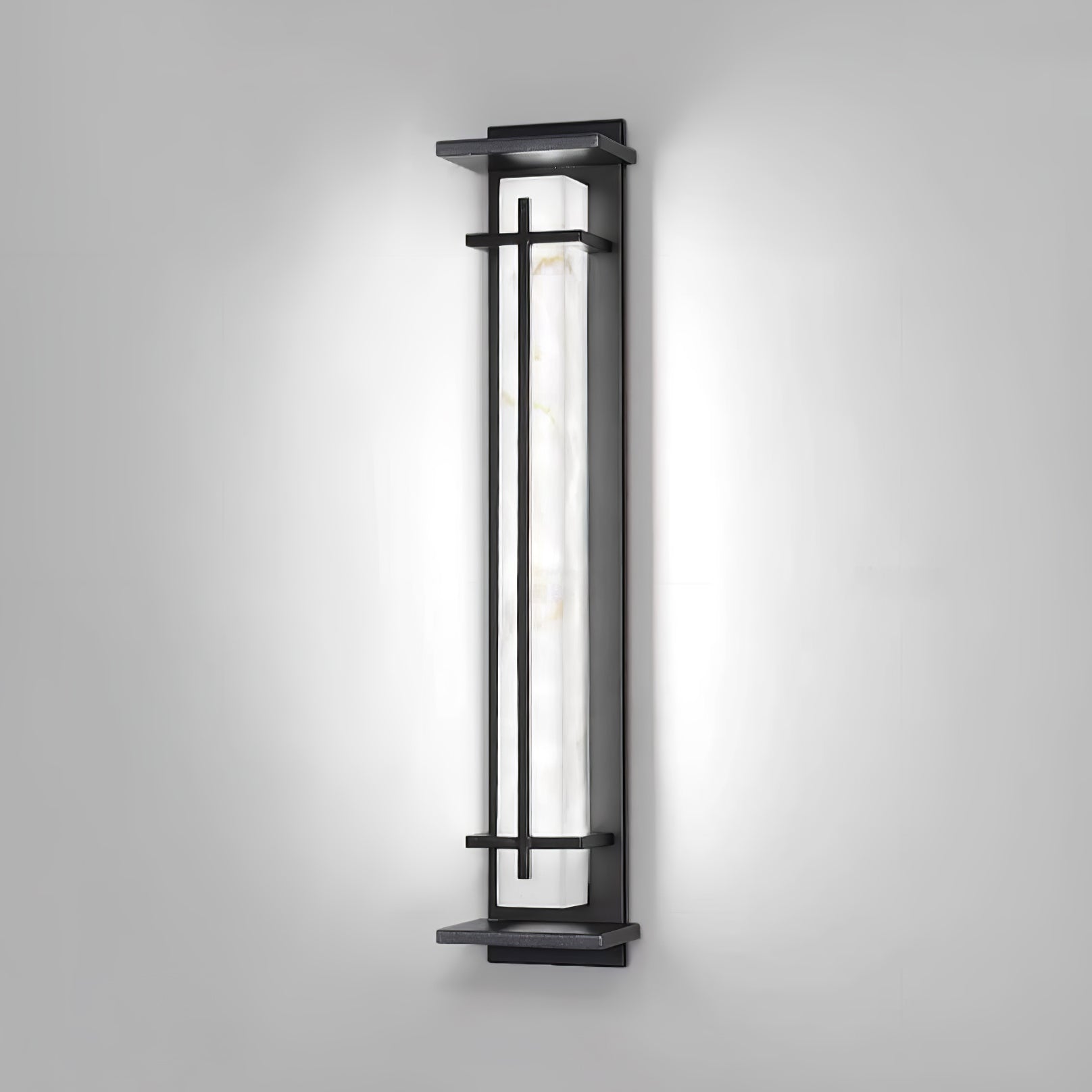 Vierkante Buiten Wandlamp IP65 Waterdicht met Geïntegreerde LED – Buitenverlichting Koel licht