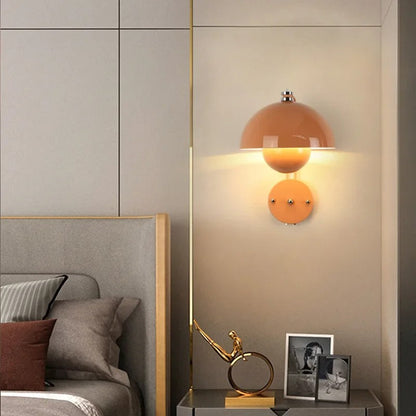 Stijlvolle Wandlamp MushroomGlow met LED Verlichting voor Binnen – Modern Muurlamp Accent 5