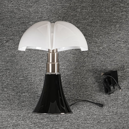 Tafellamp Zwart met Champignon Design – LED Eettafel Lamp 36 cm Retro Moderne Verlichting 2