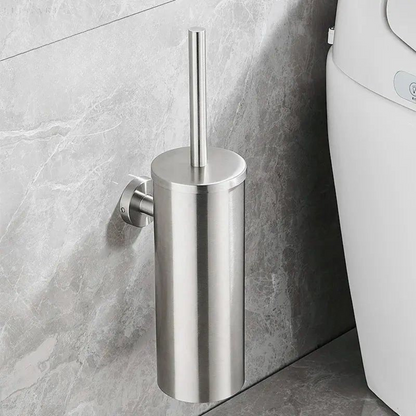 Toiletborstel met Muurbevestiging en Flexibele Borstelkop voor Efficiënte Reiniging 2