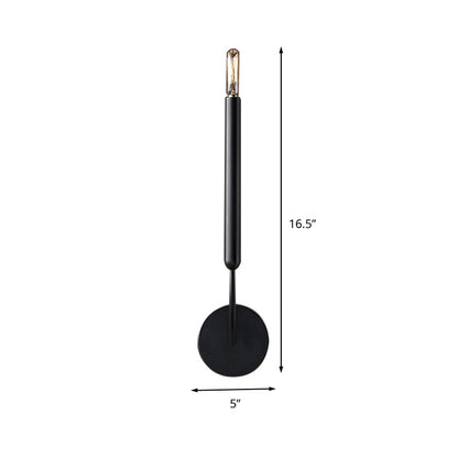 Traditionele Zwarte Wandlamp met Messing Accenten voor Binnen - Muurlamp voor Eetkamer 5