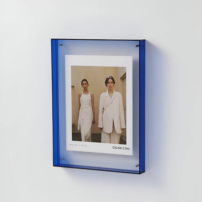 Transparante Fotolijst van Acryl met Minimalistisch Ontwerp en Vrijstaande Montage 0