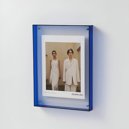 Transparante Fotolijst van Acryl met Minimalistisch Ontwerp en Vrijstaande Montage 0