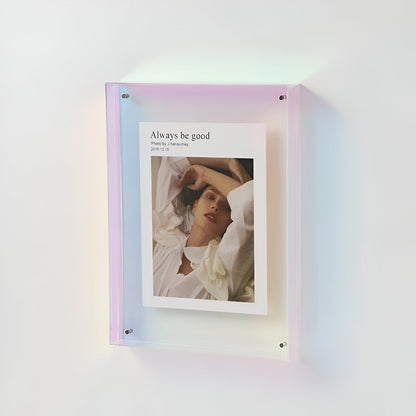 Transparante Fotolijst van Acryl met Minimalistisch Ontwerp en Vrijstaande Montage 10