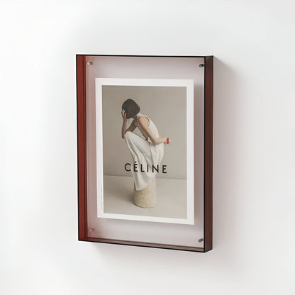 Transparante Fotolijst van Acryl met Minimalistisch Ontwerp en Vrijstaande Montage 6