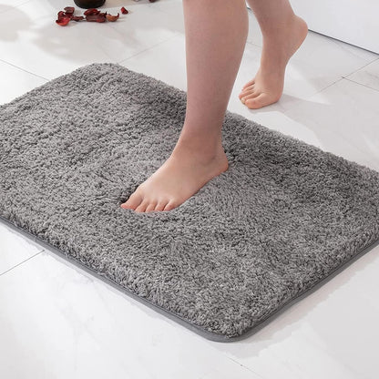 Ultra-Zachte Antislip Badmat 50x80 cm - Sneldrogend Microvezel voor Badkamer en Douche 2