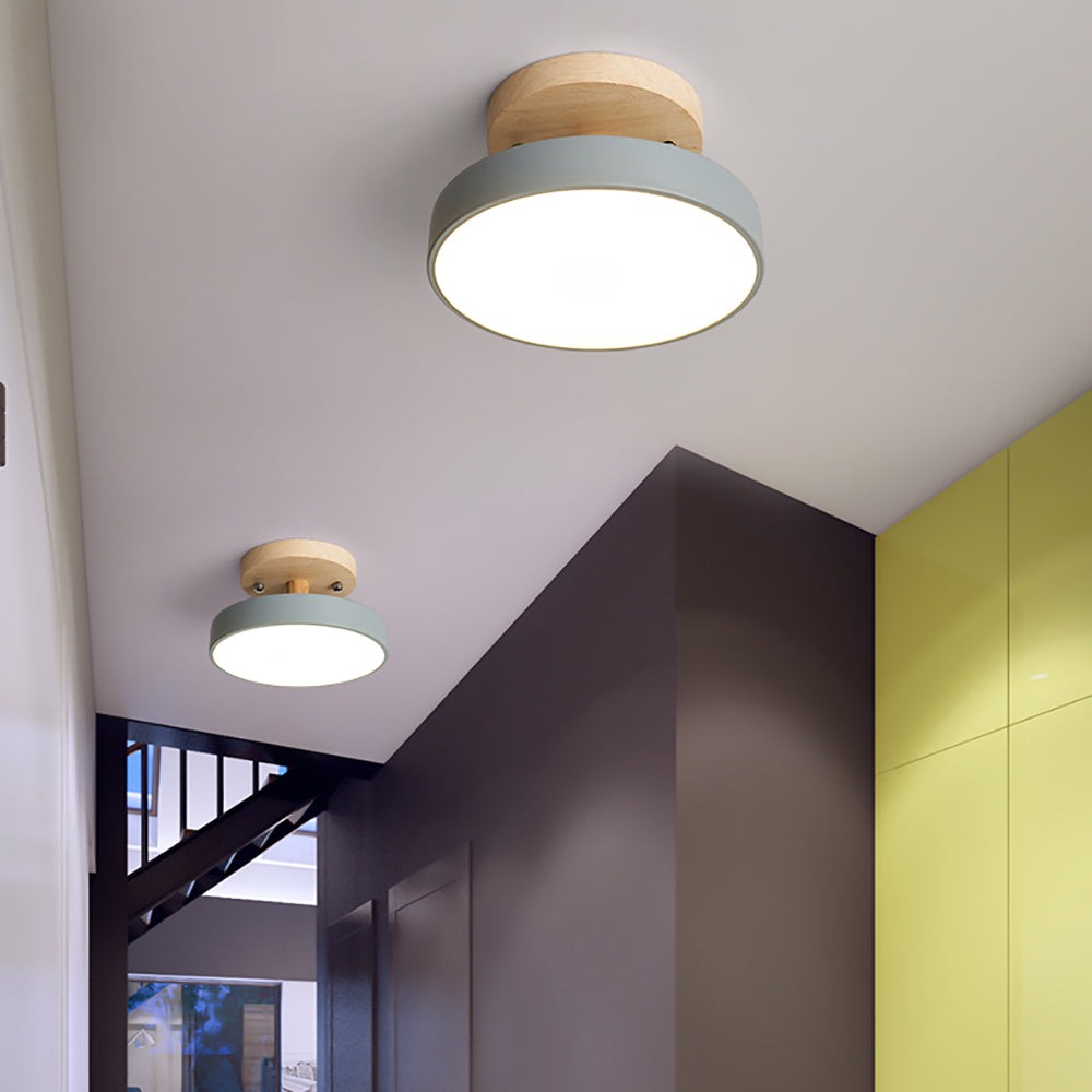 OOS 20 + 30cm Ronde LED Plafondlamp voor Binnen met Semi-Flush Mount (kopie)