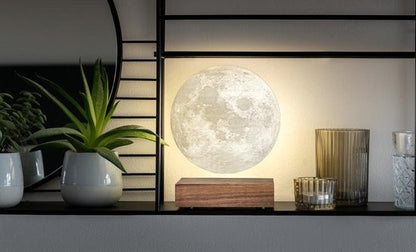 Zwevende 3D-Maanlamp - Draadloze Tafellamp