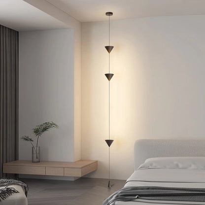 Vloerlamp met Conische Schaduw en Verstelbare Kabel voor Woonkamer 0