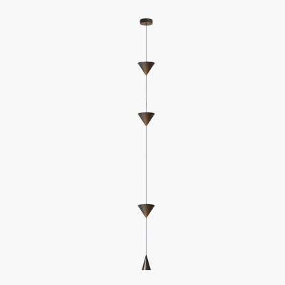 Vloerlamp met Conische Schaduw en Verstelbare Kabel voor Woonkamer 1