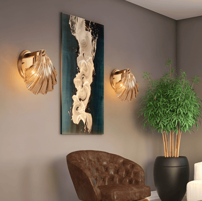 Wandlamp met Kuststijl en Glasontwerp voor Binnen en Wandmontage 3