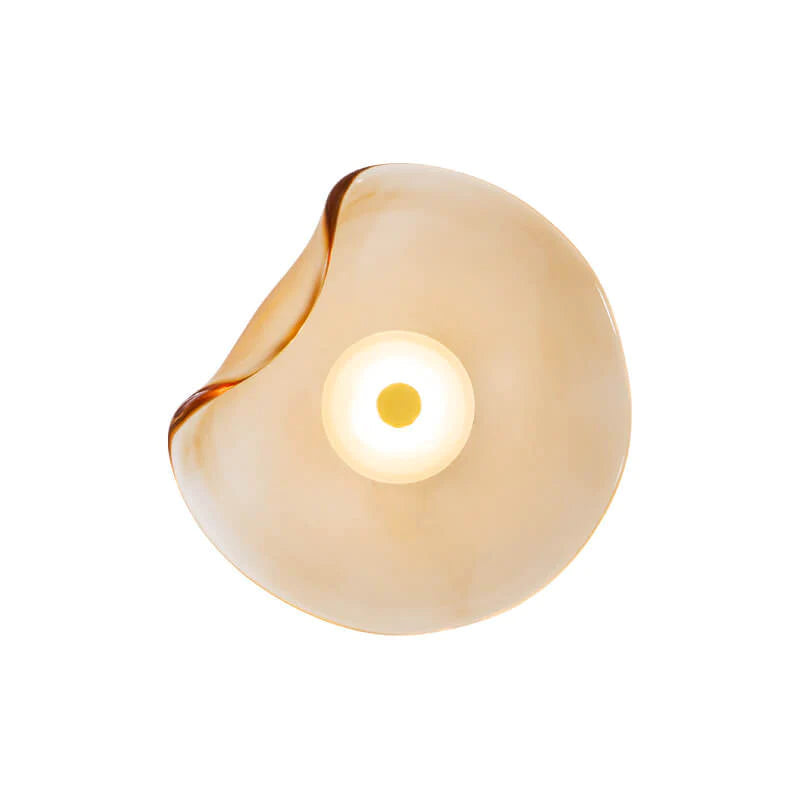 Wandlamp Glas-Metalen Ontwerp met Ingebouwde LED