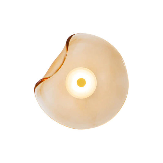 Wandlamp van Glas met Metalen Bevestiging en Ingebouwde LED Verlichting – Voor Binnengebruik 1