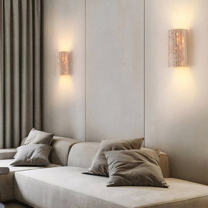 Wandlamp van Natuursteen met Halve Cilinder en Modern Ontwerp 4