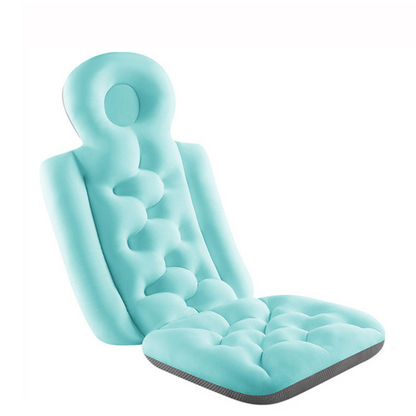 Waterdicht Badkussen met Antislip en Ergonomische Nek- en Rugondersteuning 0