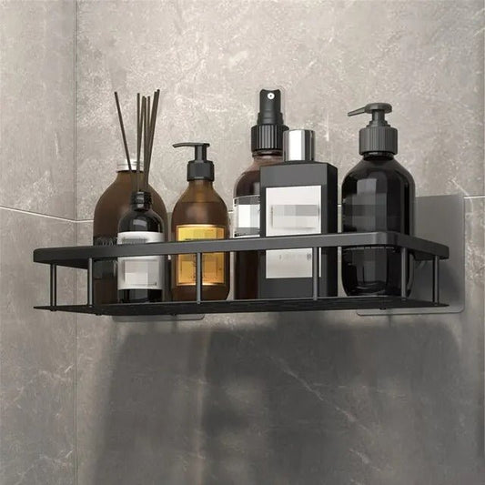 Zelfklevende Badkamer Plank – Ruimtebesparend en Scandinavisch Design zonder Boren 0