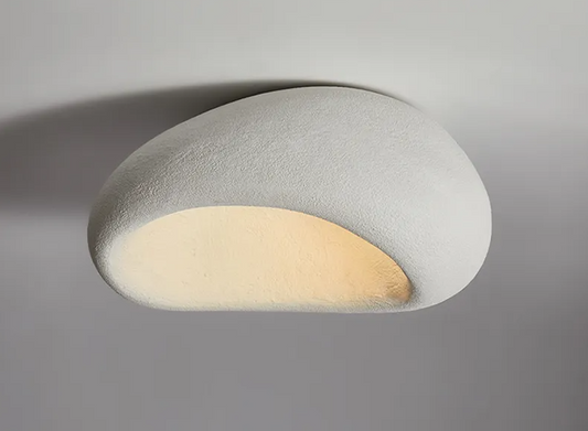 Zwarte Plafondlamp - Handgemaakte LED Plafonniere van Duurzame Materialen voor Elegante Verlichting 0