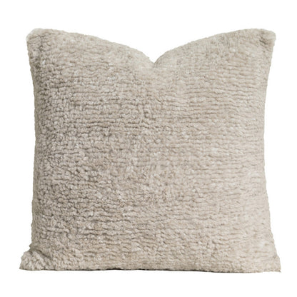 Zacht Bankkussentje met Verenvulling 45 x 45cm Beige