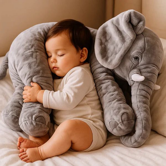 Baby Olifant Knuffel Kussen Pluche Speelgoed