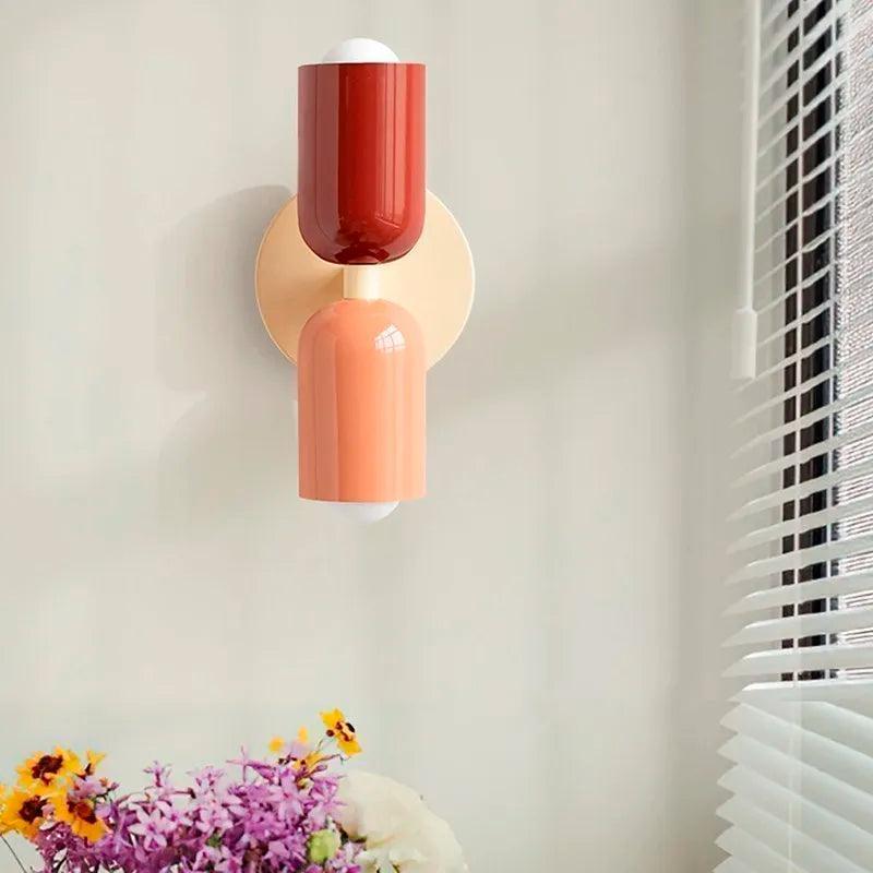 Dubbele Muurlamp in Noordse Stijl