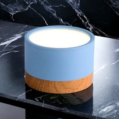 Dimbare Aluminium LED Plafondspotlight met Modern Design en Energie-efficiënte Verlichting Blauw
